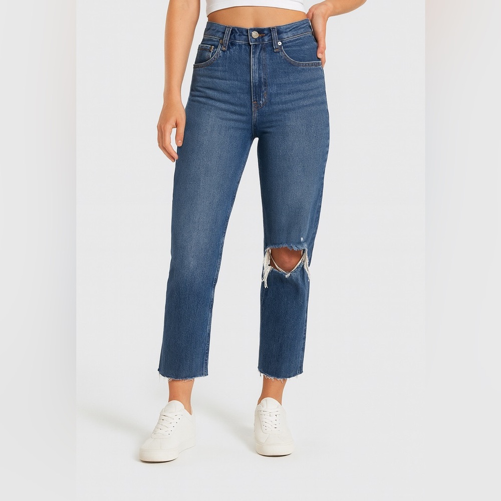 Abercrombie & Fitch Curve Love 90s Jeans Women’s Size 29 8 Short Ultra High Rise